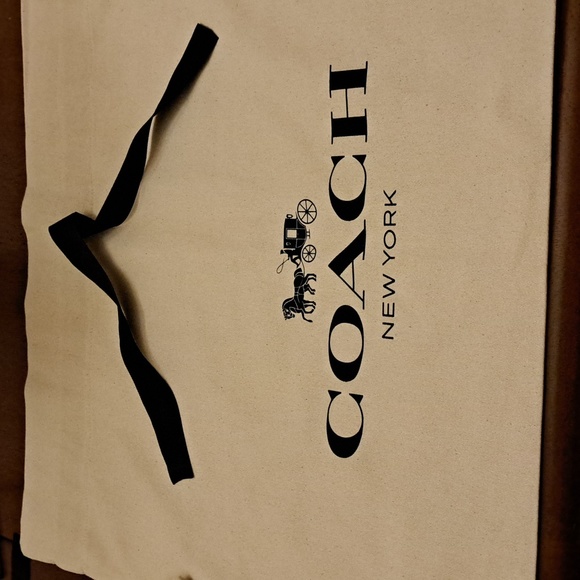 NEW Coach Carriage Medium Dust Bag - Picture 2 of 2